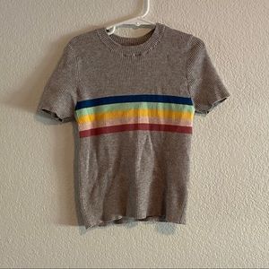 Pacsun Ribbed Crop Top